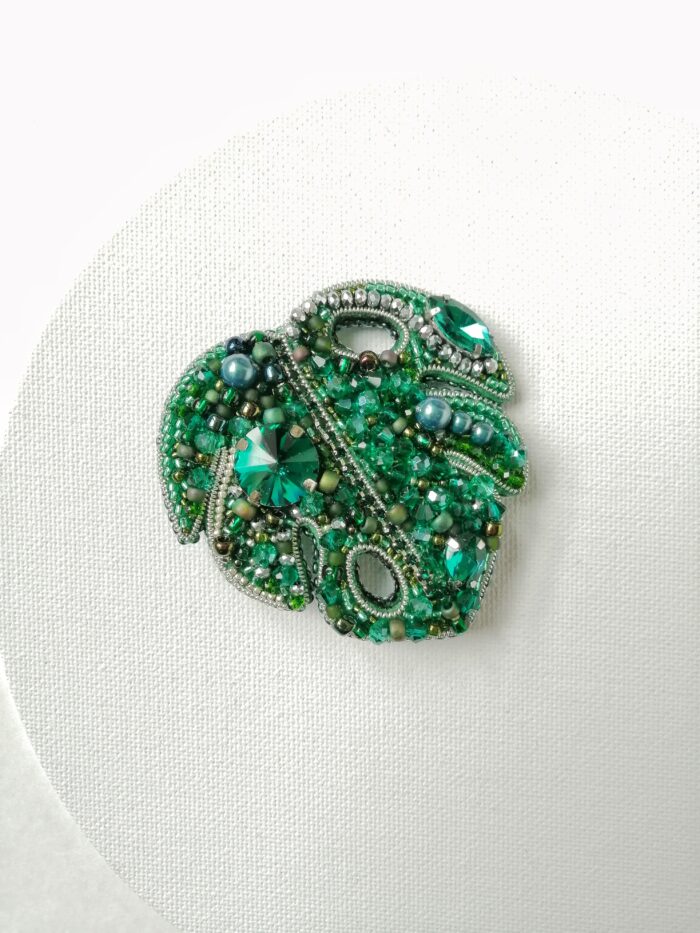 Брошь Монстера — изображение 10