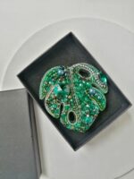 Брошь Монстера — изображение 4