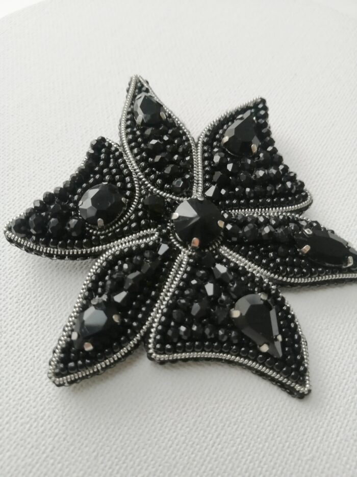 Брошь Цветок ассиметричный — изображение 7