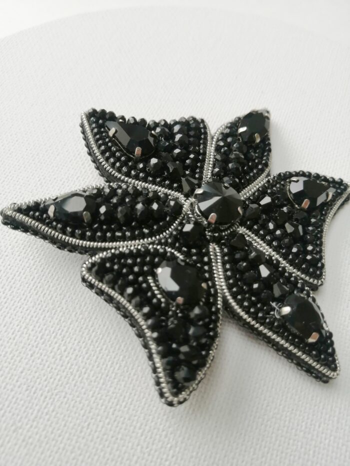 Брошь Цветок ассиметричный — изображение 6