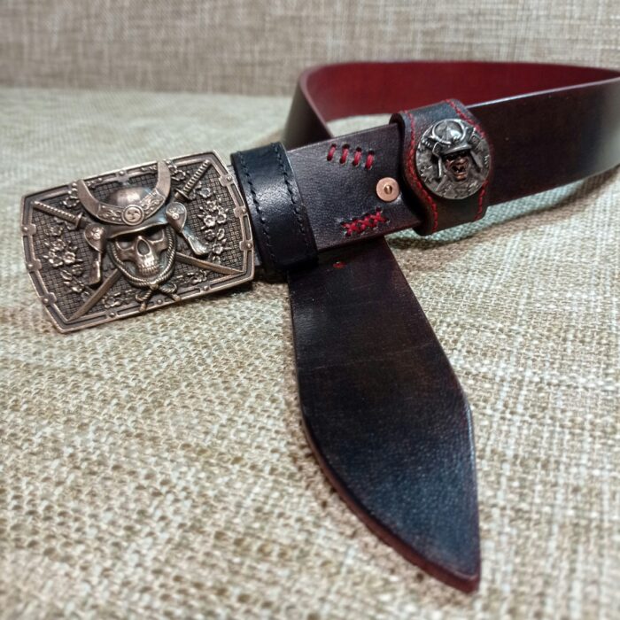 IMG_20241230_163429 Услуга. Изготовление штучных ремней из премиальной кожи. — изображение 1