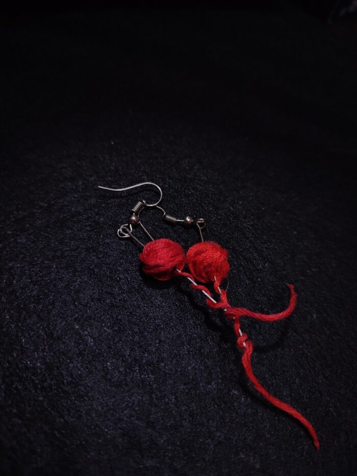 Серьги Спицы и Пряжа — изображение 3