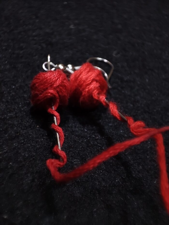 Серьги Спицы и Пряжа — изображение 4