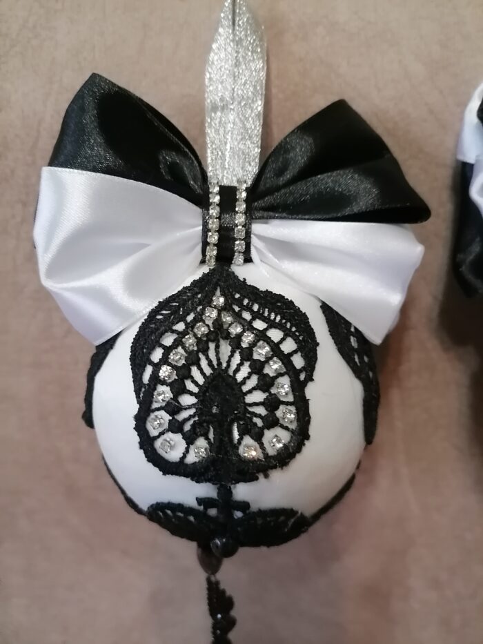 Атласные ёлочные шары — изображение 4