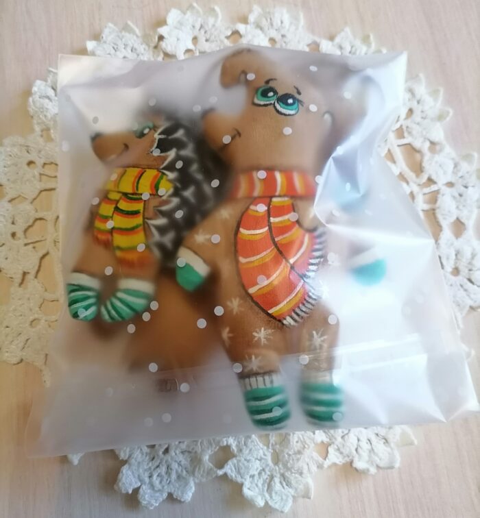 Набор кофейных текстильных игрушек . — изображение 6