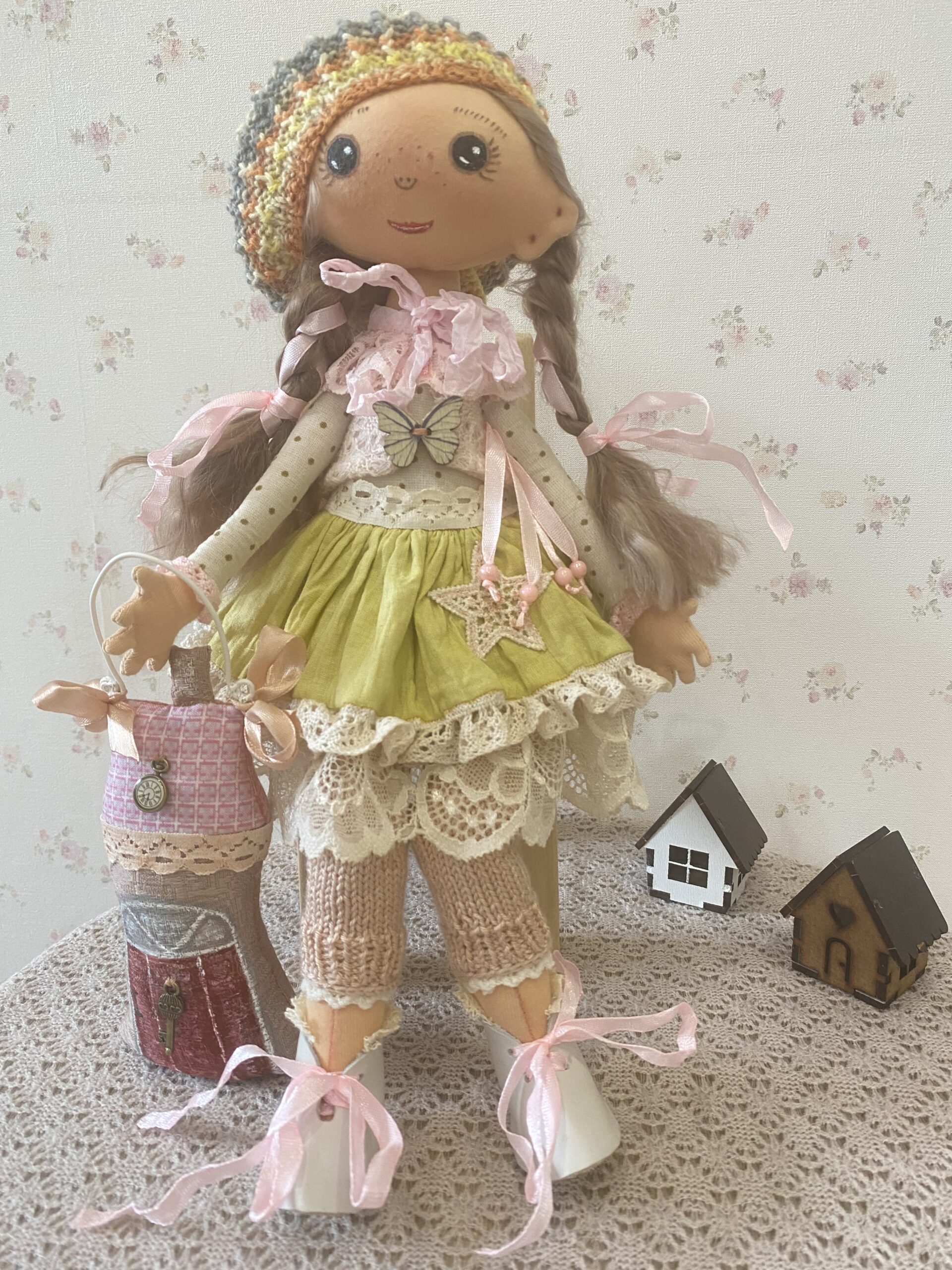 IMG_3935 Текстильная интерьерная куколка. — изображение 1