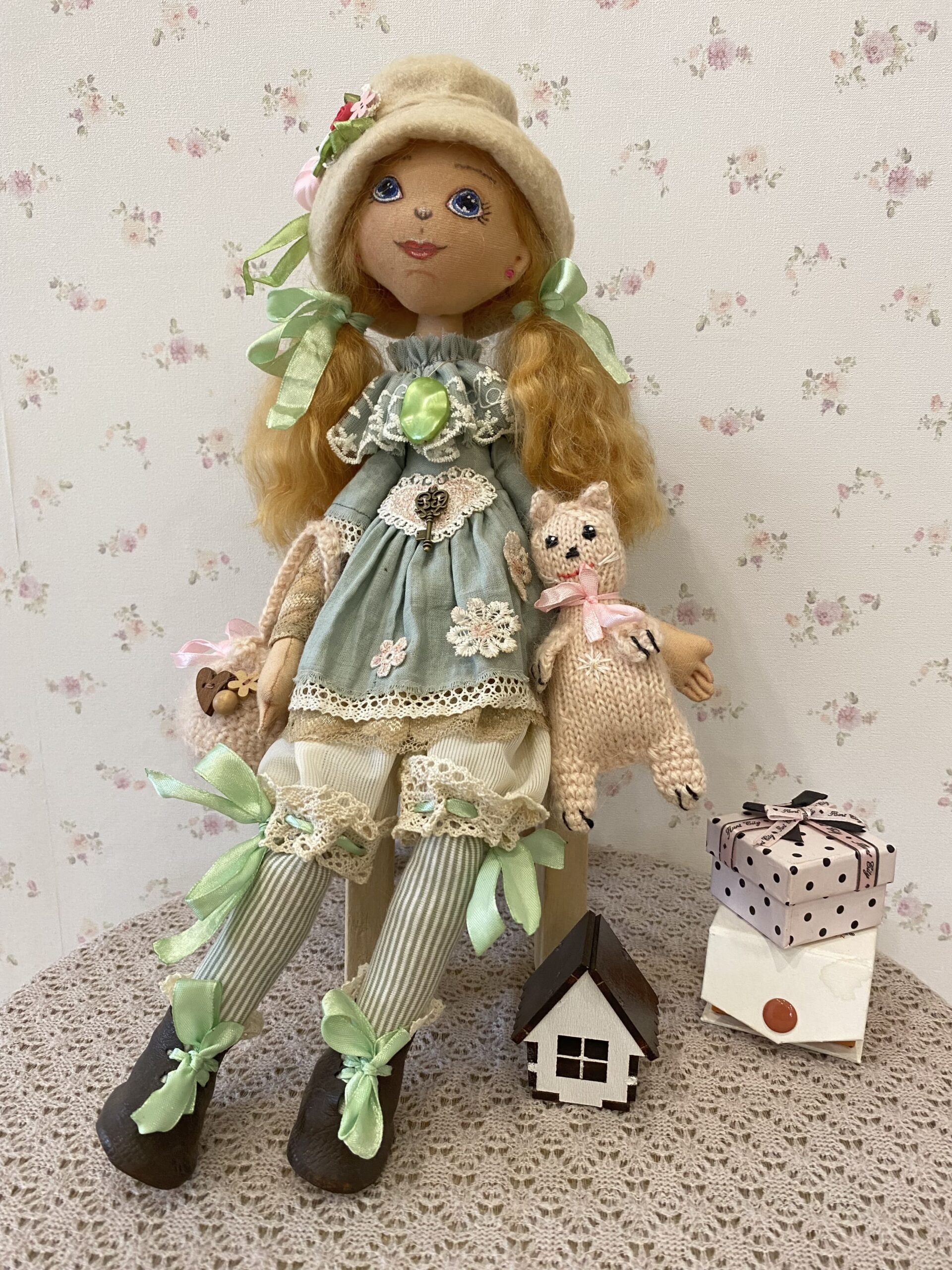 IMG_4674 Интерьерная кукла. — изображение 1
