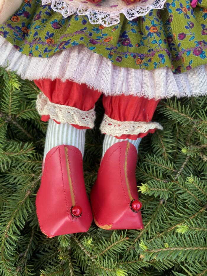 Текстильная интерьерная куколка. — изображение 3