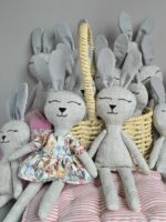 Текстильная игрушка Зайчонок — изображение 8