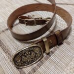 Услуга. Изготовление штучных ремней из премиальной кожи. — изображение 9