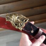 Услуга. Изготовление штучных ремней из премиальной кожи. — изображение 5