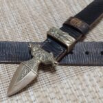 Авторский ремень Волчий клык