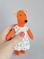 Текстильная игрушка Лисенок