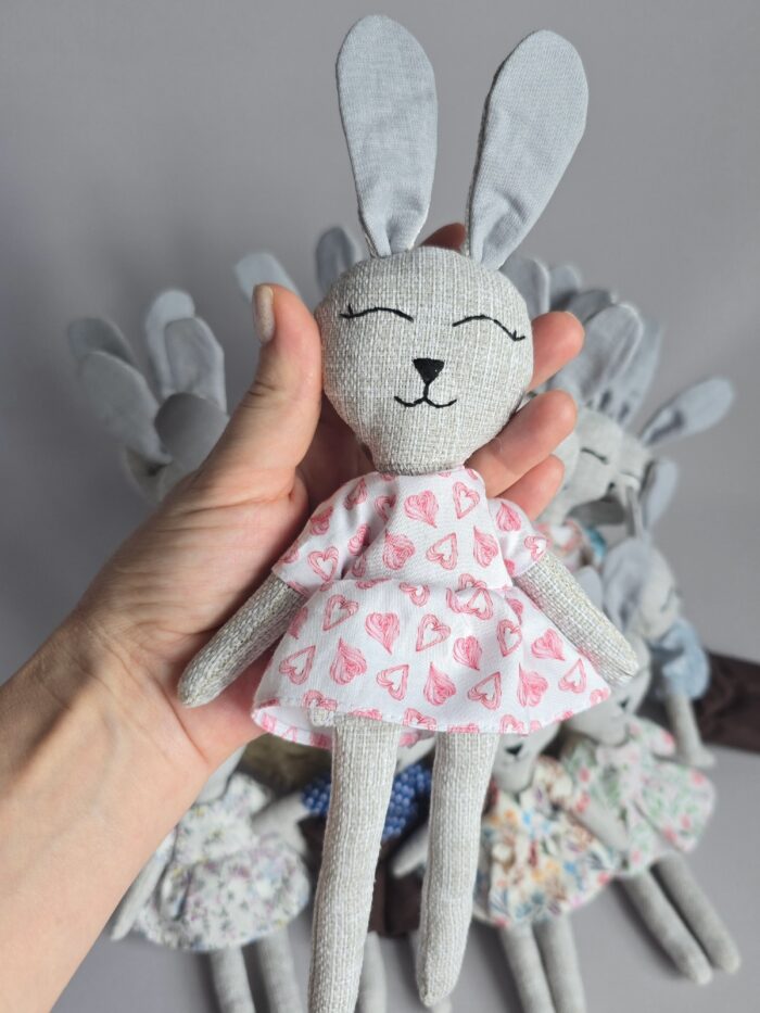 Текстильная игрушка Зайчонок — изображение 3
