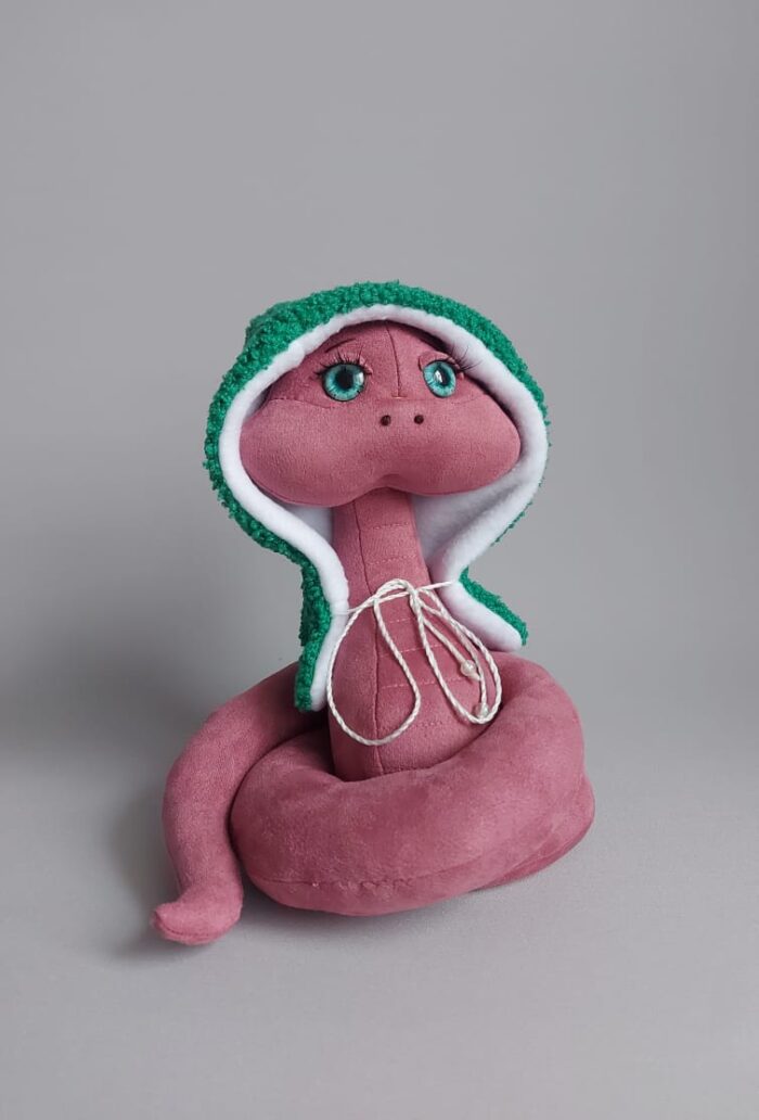 Текстильная игрушка Змейка — изображение 7