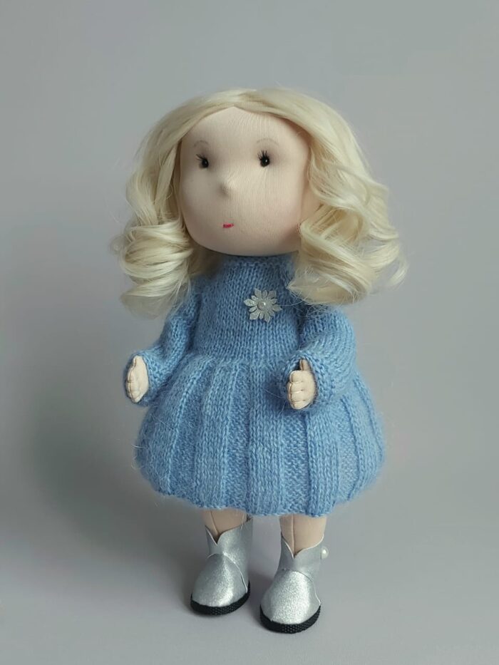 Текстильная кукла Снегурочка — изображение 2
