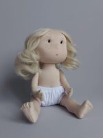 Текстильная кукла Снегурочка — изображение 3