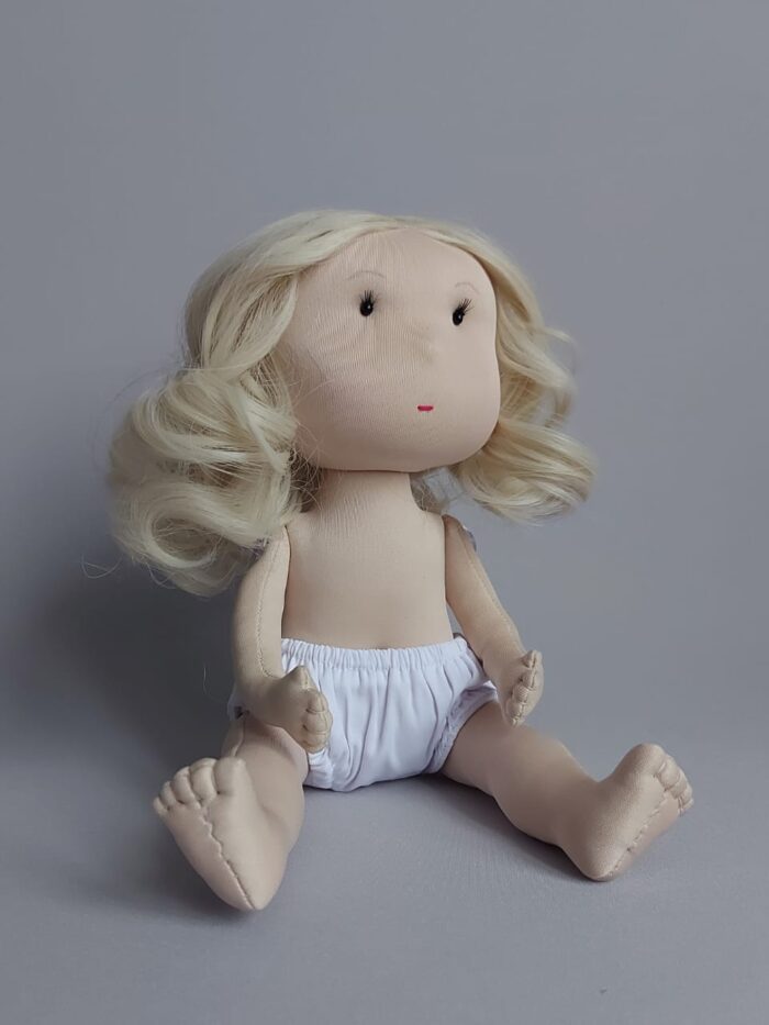 Текстильная кукла Снегурочка — изображение 3