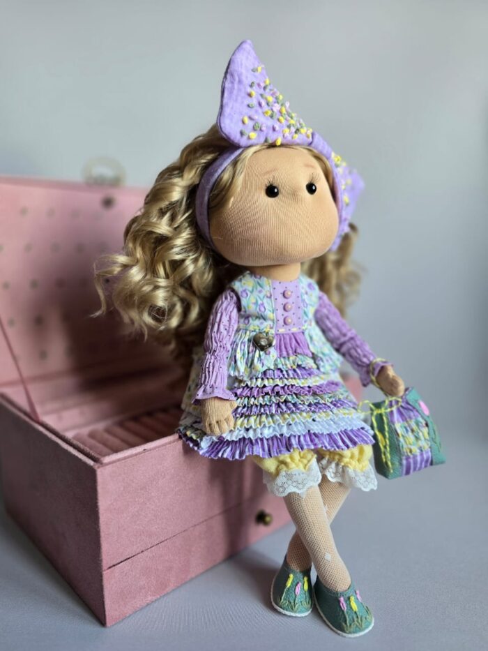 Текстильная кукла — изображение 4