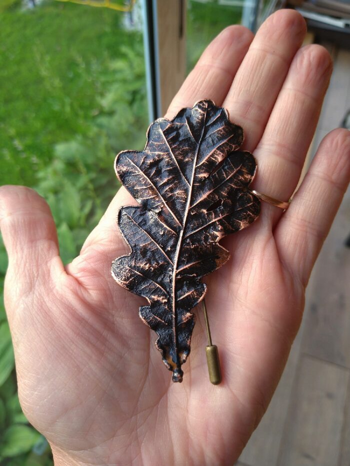 Брошь-игла Дуб — изображение 3