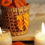 Серьги с кленовыми листьями