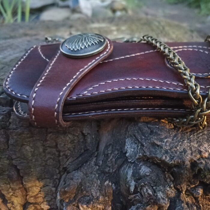 Услуга изготовление байкерских кошельков на заказ — изображение 7