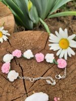 Браслет с пионами — изображение 7