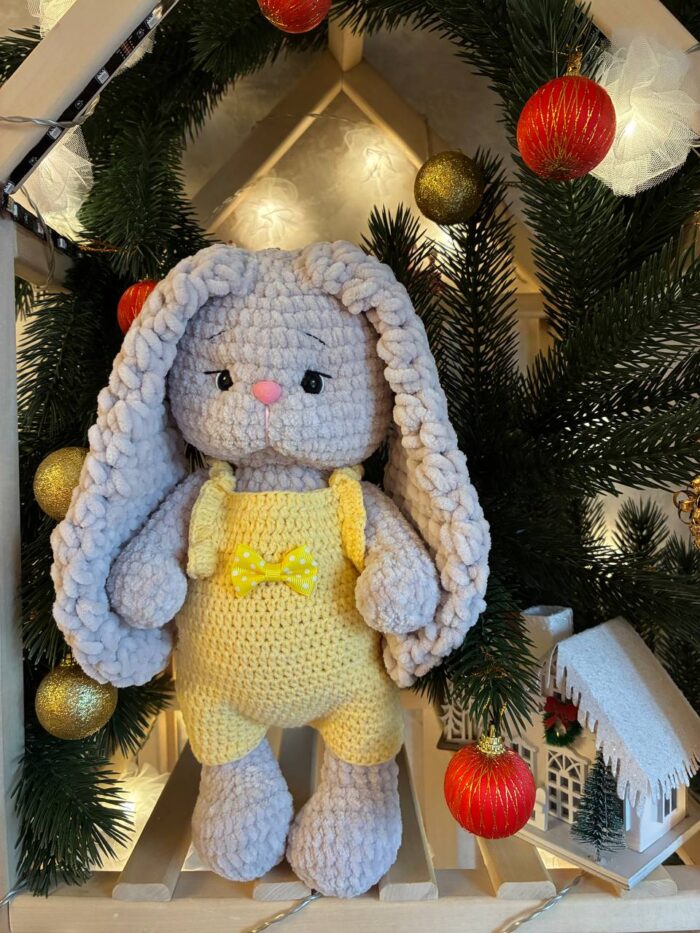 Зайка плюшевая — изображение 3