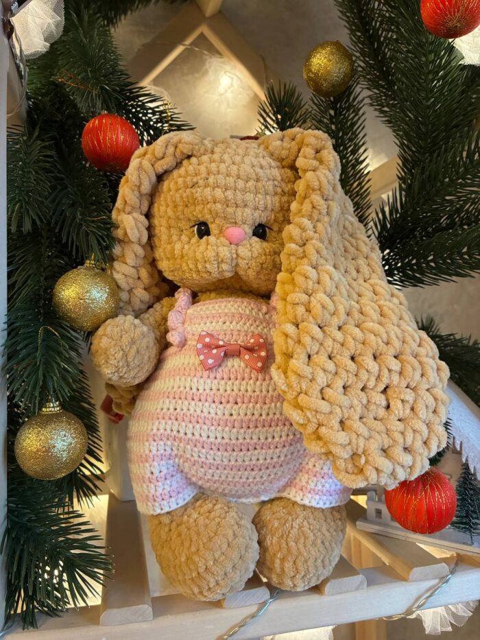 Зайка плюшевая — изображение 3