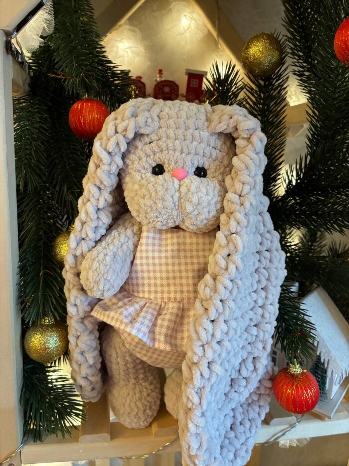 Зайка плюшевая — изображение 2