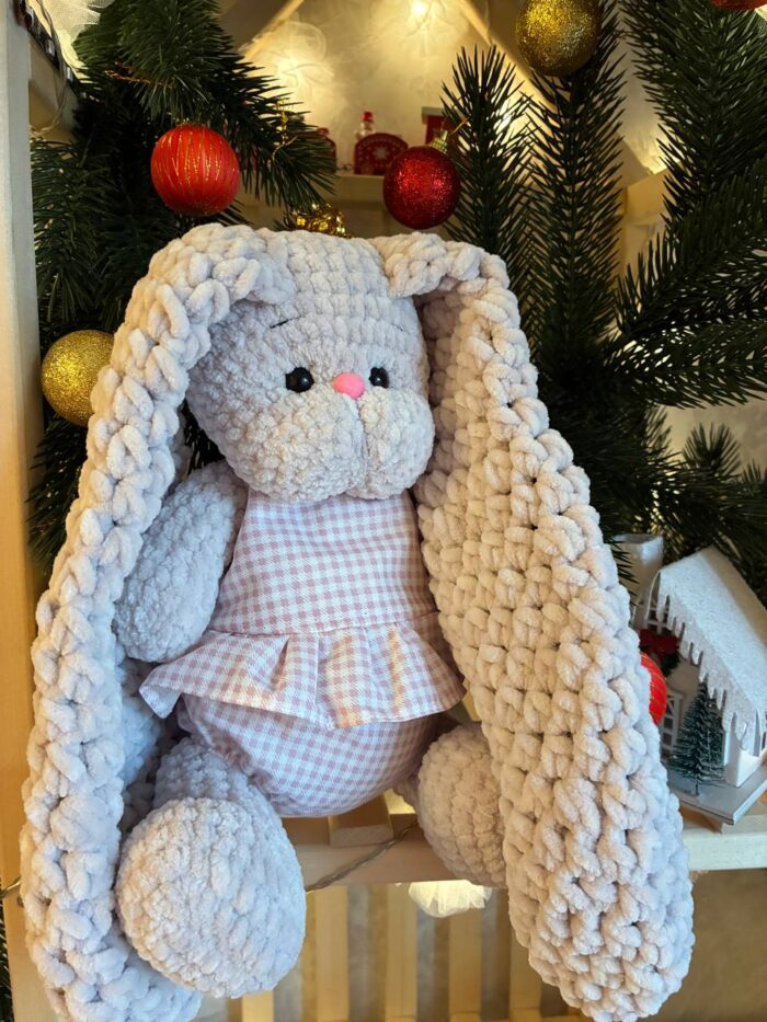 Зайка плюшевая — изображение 3