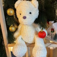 Мишка плюшевый