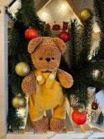 Мишка вязаный