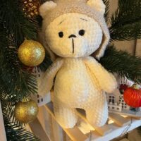 Мишка плюшевый