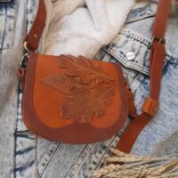 Сумка в лесном стиле "Листья дуба"