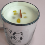 Ароматическая свеча “Удача и Фарт” — Туман и Папоротник, топаз, 220 мл — изображение 2