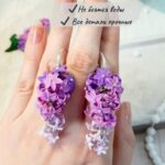 Серьги-грозди с гиацинтом — изображение 3