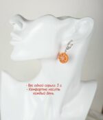 Серьги с грейпфрутом — изображение 9