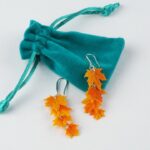 Серьги с кленовыми листьями — изображение 5