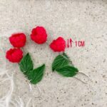 Удлиненные серьги с малиной из полимерной глины – это уникальное украшение, которое станет ярким акцентом в вашем образе.