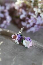 Серьги с сиренью — изображение 4
