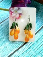 Серьги с гранатом — изображение 8