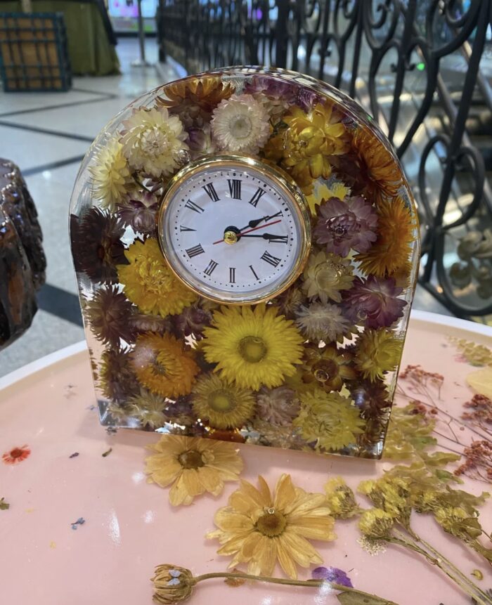 Часы из эпоксидной смолы. — изображение 4