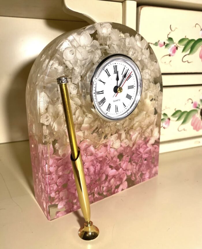 Часы из эпоксидной смолы. — изображение 2