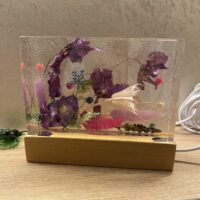 Светильники из эпоксидной смолы