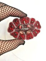 Брошь Губы-цветок — изображение 4