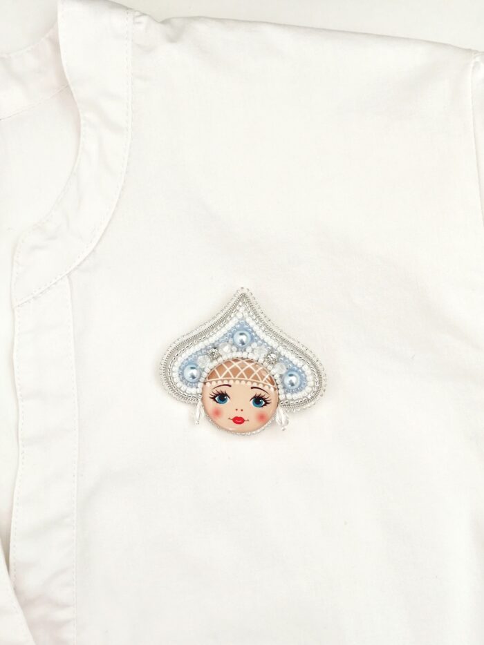 Брошь Снегурочка — изображение 4