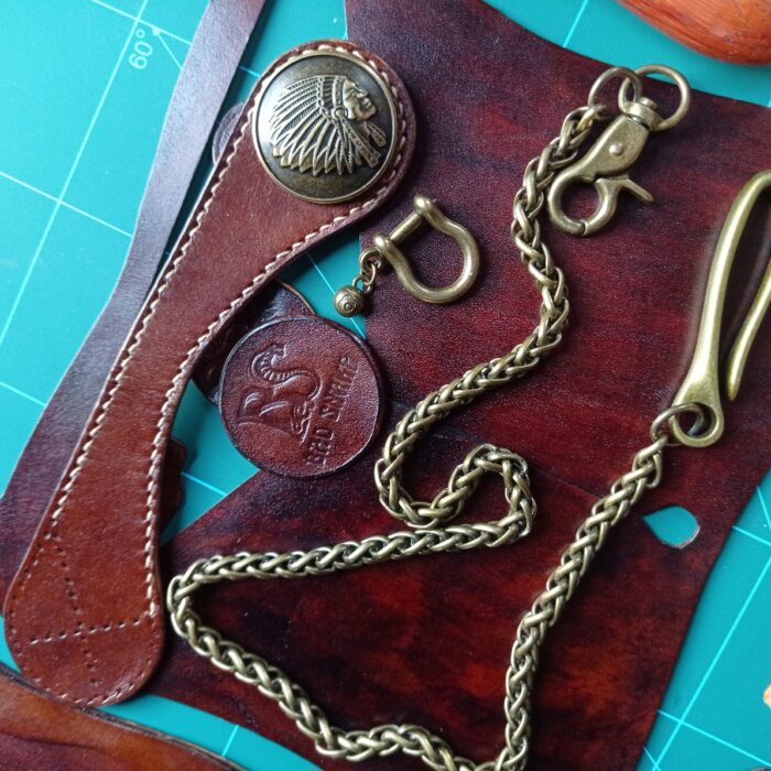 Услуга изготовление байкерских кошельков на заказ — изображение 5