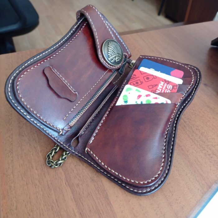 Услуга изготовление байкерских кошельков на заказ — изображение 6