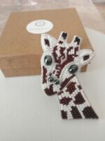 Брошь Жираф (под заказ) — изображение 3